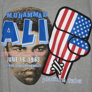 Muhammad Ali Limited Edition Platinum Fubu Shirt